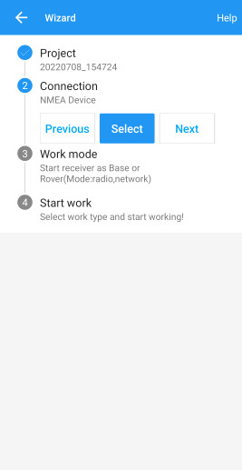 Connection Setup